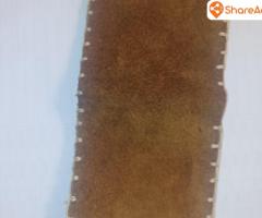 محفظة جلد طبيعي صناعة يدوي - 3