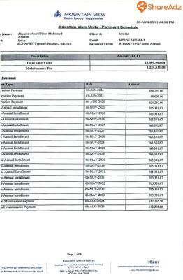 شاليه للتنازل بمشروع سولت - 3