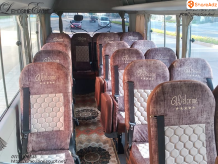 ميكروباص تويوتا كوستر 24 مقعد للايجار من والي المطار - 2