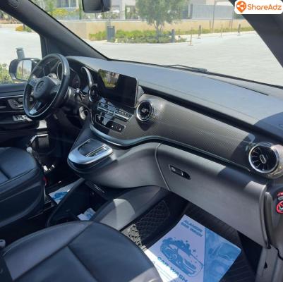 Rent Now the Mercedes V-CLASS 2025 with a Chauffeur: Exclusive VIP Reception Service from Hall 1 - 2