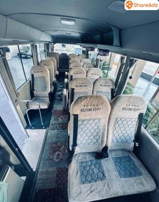إيجار ميني باص تويوتا كوستر 24 فرد  الأمان والراحة لجميع رحلاتكم - 2