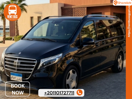 Mercedes Chauffeur Service Egypt | Mercedes V300 Airport Transfer to Four Seasons Cairo