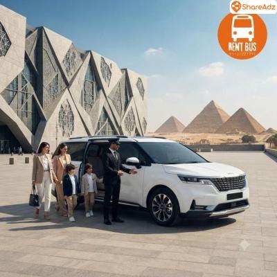 ايجار كيا كرنفال 2026 بالسائق | Luxury Family Van Rental Egypt
