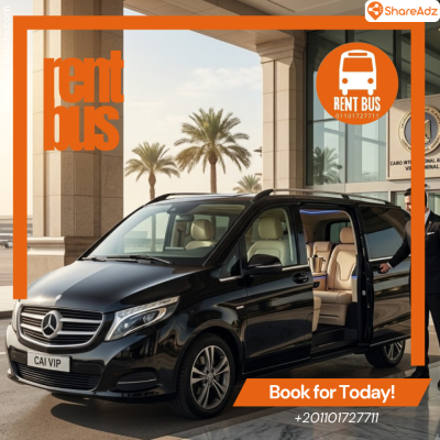 🚐 Mercedes V250 VIP Chauffeur Service in Egypt