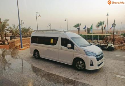 تويوتا هايس موديل 2023 للسياحة والسفر Toyota Hiace Rental Egypt - 5