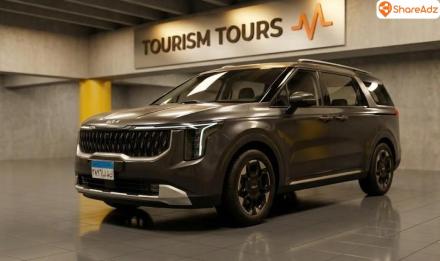 كيا كرنفال 2025 للإيجار مع سائق | Kia Carnival Rental Egypt | خدمة VIP