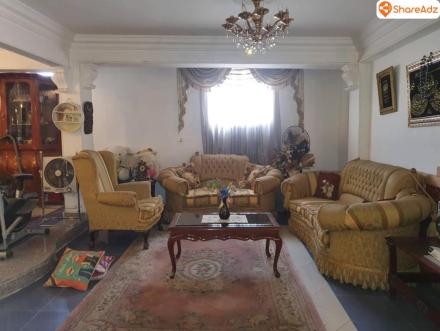 شقة مفروشة فاخرة 200م شارع احمد الصاوي الرئيسي 30 الف للسكن والاسرالراقية 01142777016